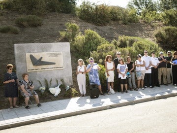 Homenaje a las víctimas del accidente de Spanair