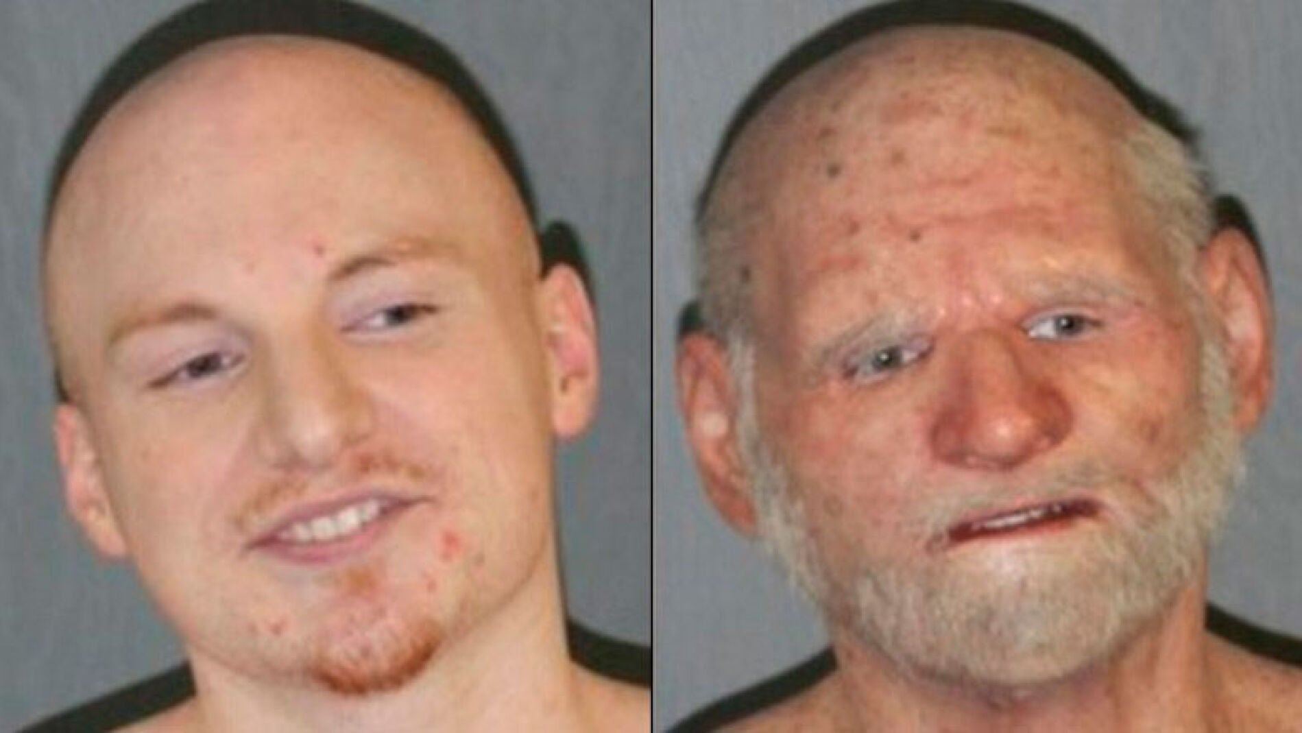 Shaun Miller con y sin disfraz