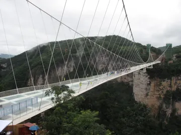 Puente de cristal en Hunan Puente de cristal en Hunan