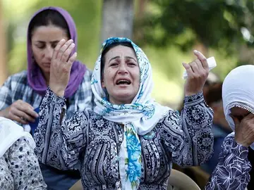 Mujeres tras el atentado de Turquía Mujeres tras el atentado de Turquía