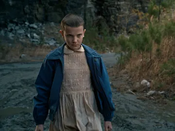 Mille Bobby Brown en 'Stranger Things' Mille Bobby Brown en 'Stranger Things'