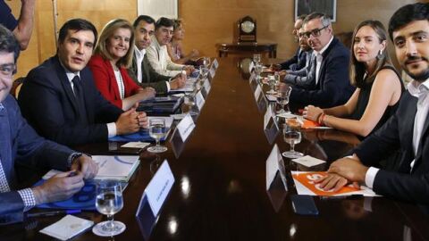 Reuni&oacute;n entre PP y Ciudadanos