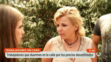 Trabajadores obligados a dormir en la calle por los altos precios en Ibiza