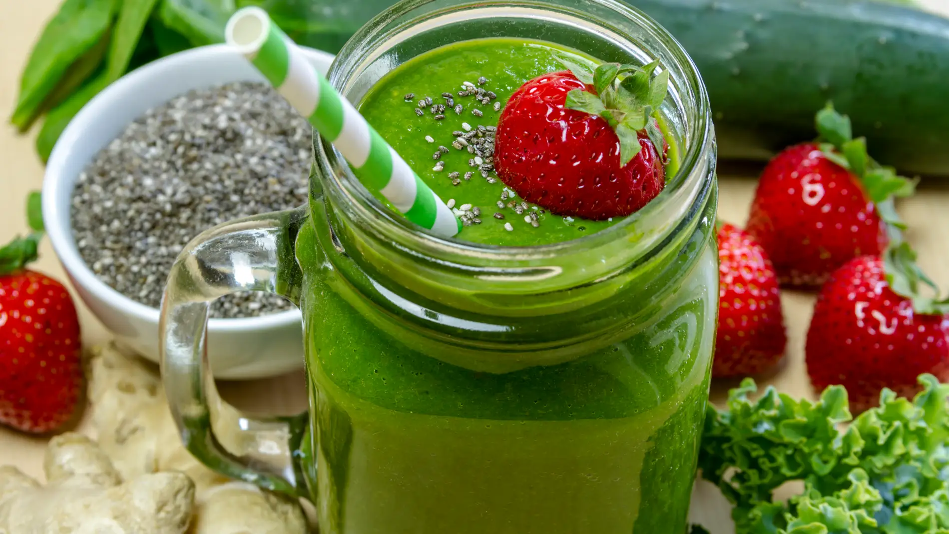 Nutritivos zumos de frutas y verduras
