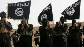 Un grupo de terroristas de Daesh Un grupo de terroristas de Daesh