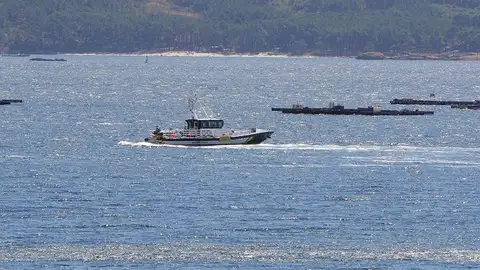 Una patrullera de la Guardia Civil Una patrullera de la Guardia Civil