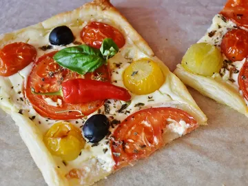 Pizza vegetal Pizza vegetal