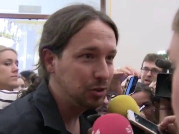 Frame 9.193163 de: Pablo Iglesias habla de “caos” en la intervención de Rajoy Frame 9.193163 de: Pablo Iglesias habla de “caos” en la intervención de Rajoy