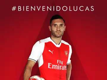 Lucas Pérez, nuevo jugador del Arsenal Lucas Pérez, nuevo jugador del Arsenal