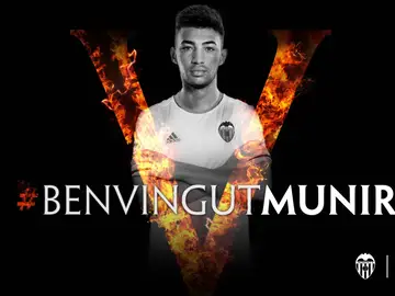 Munir, presentado como valencianista Munir, presentado como valencianista