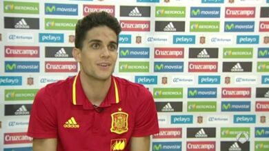 Marc Bartra habla con Antena 3: 