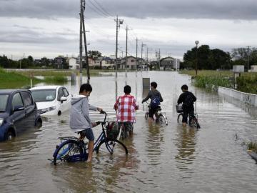 Tifón en Japón