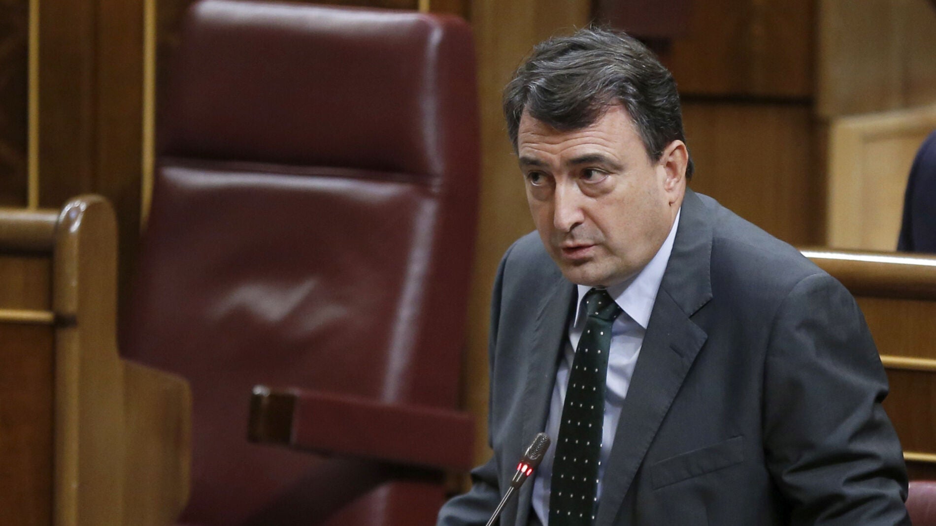 Aitor Esteban durante su intervenci&oacute;n