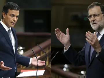 Mariano Rajoy y Pedro Sánchez Mariano Rajoy y Pedro Sánchez