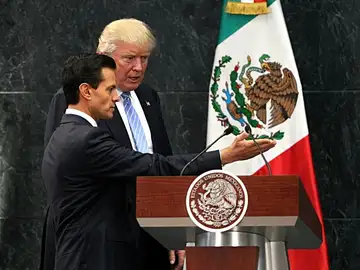 Trump y el presidente de México Trump y el presidente de México