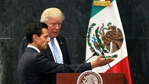 Trump y el presidente de México Trump y el presidente de México