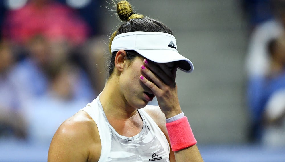Muguruza, tras su derrota en el US Open