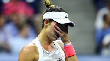 Muguruza, tras su derrota en el US Open