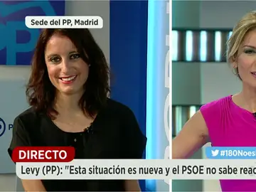 Andrea Levy en Espejo Público Andrea Levy en Espejo Público