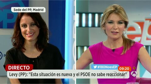 Andrea Levy en Espejo P&uacute;blico