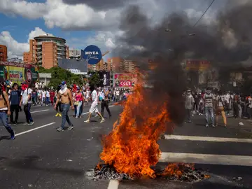 Disturbios en Caracas Disturbios en Caracas