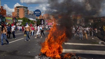 Disturbios en Caracas