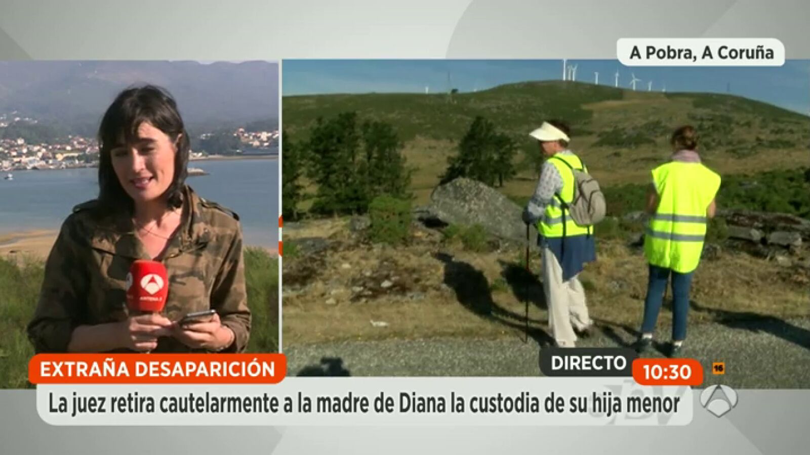 Numerosos voluntarios comienzan la búsqueda de la joven Diana Quer