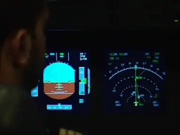 Frame 41.416213 de: Entrenamiento específico de los pilotos para evitar turbulencias Frame 41.416213 de: Entrenamiento específico de los pilotos para evitar turbulencias