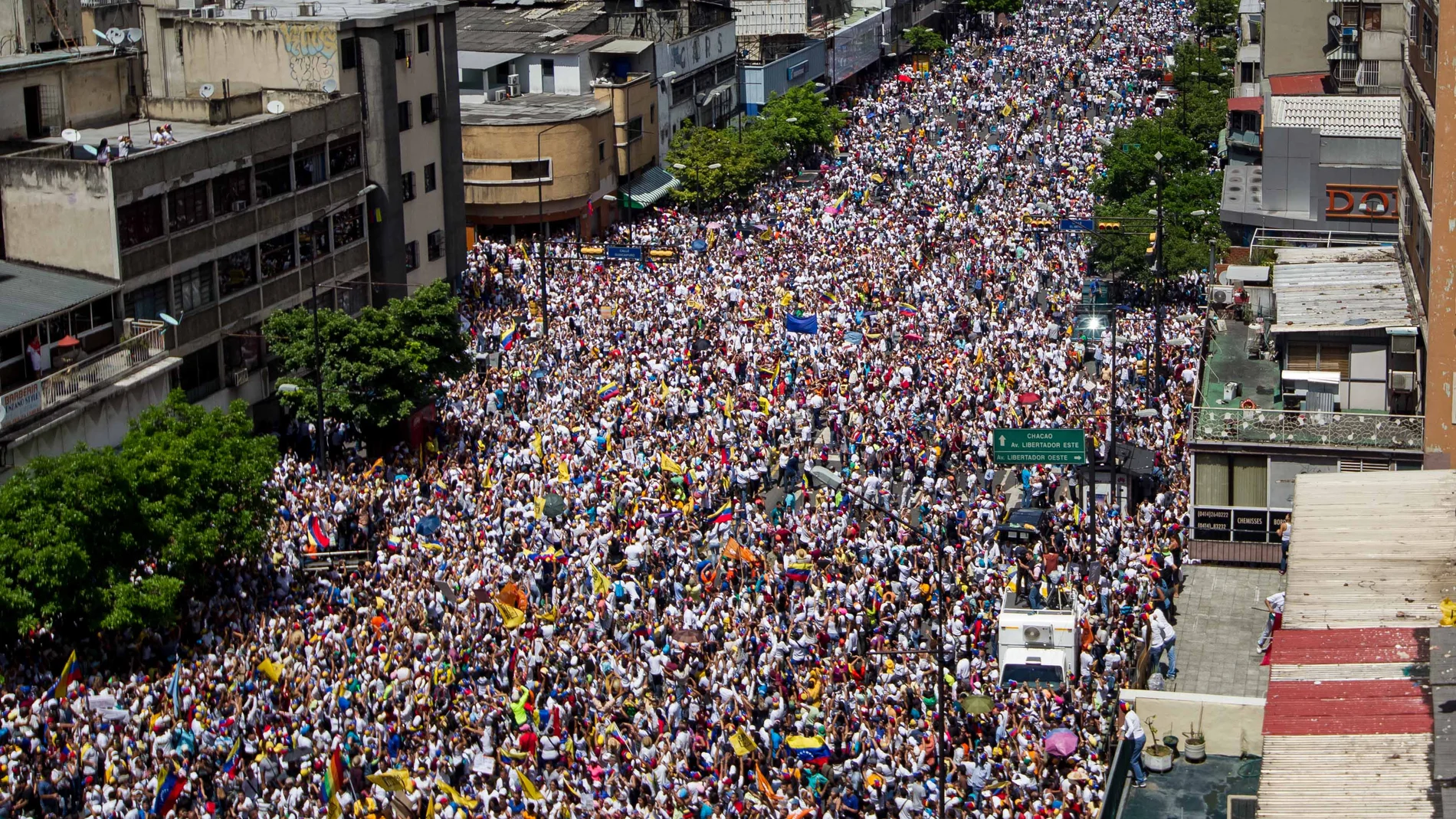 Manifestación en Caracas Manifestación en Caracas