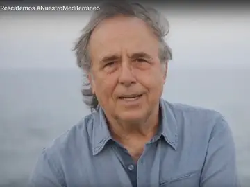 Joan Manuel Serrat solicita la ayuda a los refugiados. Joan Manuel Serrat solicita la ayuda a los refugiados.