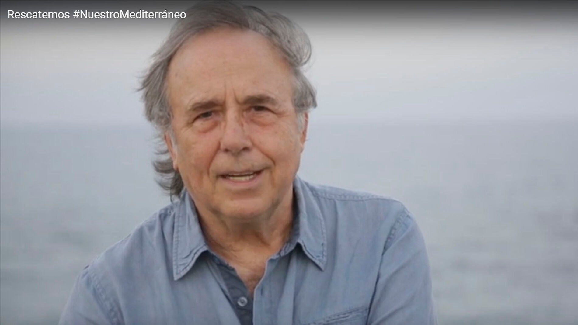 Joan Manuel Serrat solicita la ayuda a los refugiados.