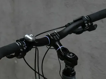 Manillar de una bicicleta Manillar de una bicicleta