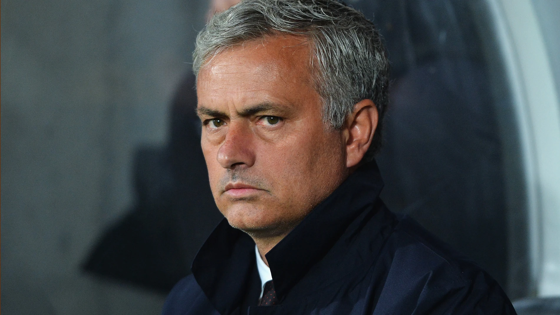 José Mourinho, durante un encuentro con el Manchester United José Mourinho, durante un encuentro con el Manchester United