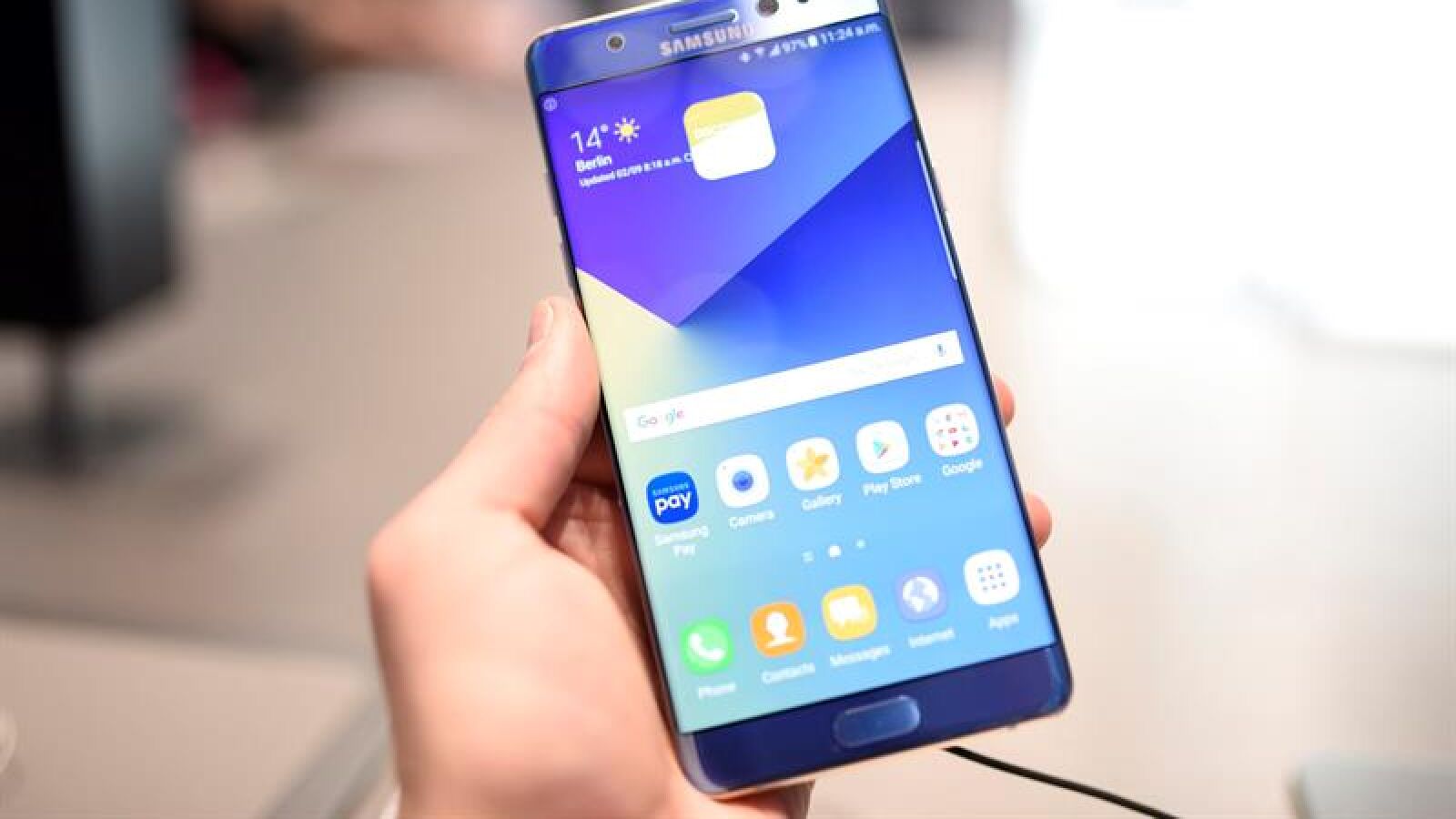 La India se suma a la prohibición del uso del Galaxy 7 en los vuelos por temor a incendios 