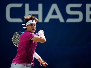 David Ferrer pasa a la tercera ronda del US Open. David Ferrer pasa a la tercera ronda del US Open.