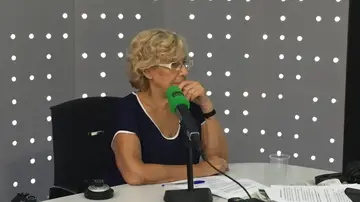 Manuela Carmena, alcaldesa de Madrid, en Onda Cero Manuela Carmena, alcaldesa de Madrid, en Onda Cero