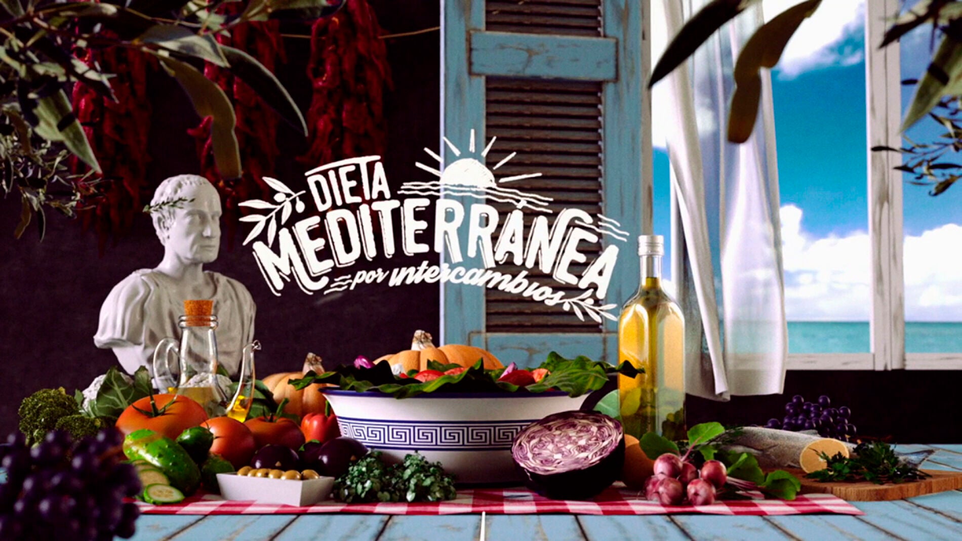 Chicote prueba la dieta Mediterr&aacute;nea