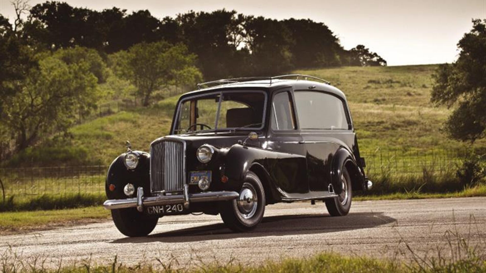 Imagen del ic&oacute;nico Austin Princess negro utilizado por John Lennon
