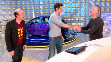 Jorge Fernández no da crédito a lo que pasa en su programa 'La ruleta de la suerte'