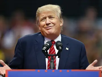 Donald Trump, el candidato republicano Donald Trump, el candidato republicano