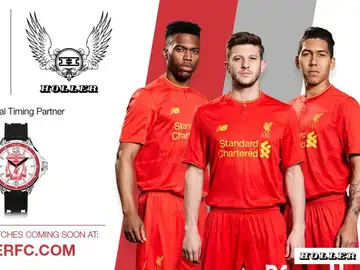 Holler, nuevo patrocinador del Liverpool. Holler, nuevo patrocinador del Liverpool.