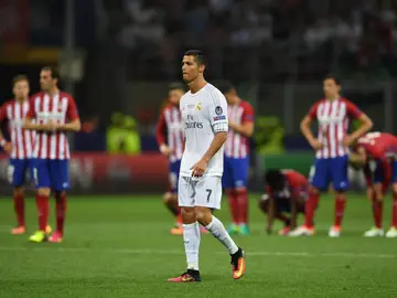Cristiano, contra el Atlético Cristiano, contra el Atlético