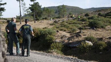 La Guardia Civil realiza una batida con 40 efectivos entre Rianxo y Boiro en busca de pistas sobre Diana Quer