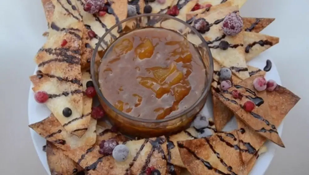 Nachos dulces Nachos dulces