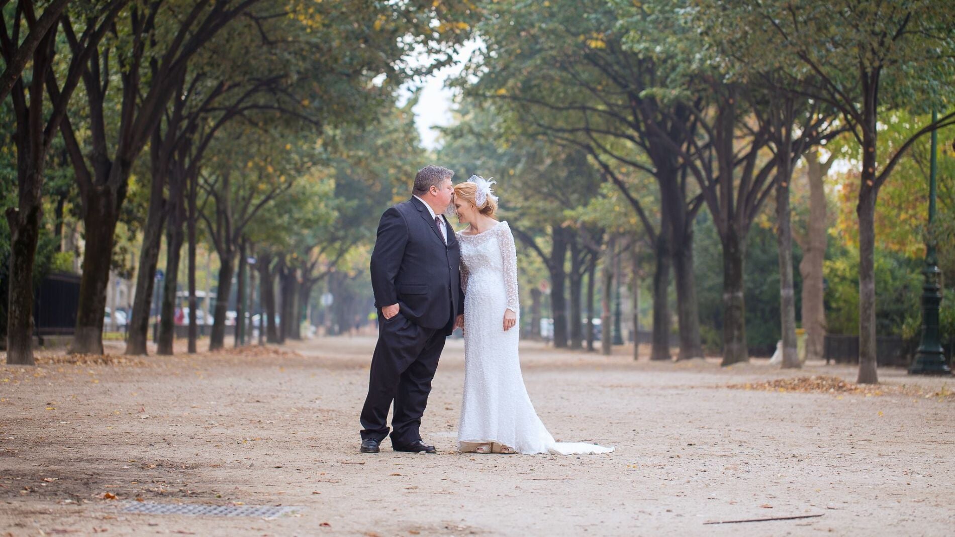 Tim Buchanan junto a su hija 