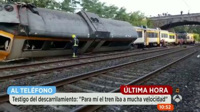 Un testigo del accidente: 