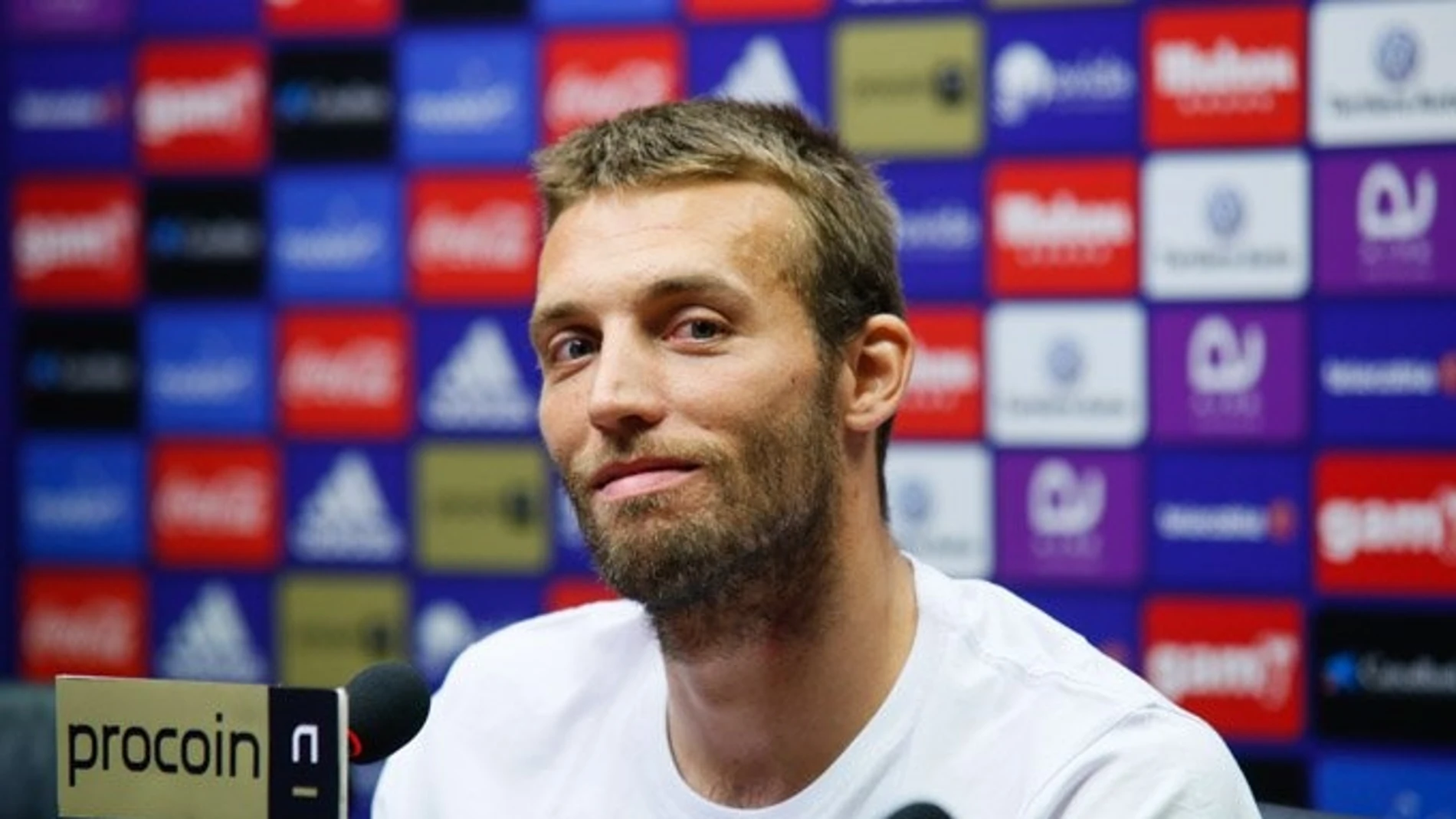 El jugador del Oviedo, Michu Pérez Cuesta. El jugador del Oviedo, Michu Pérez Cuesta.