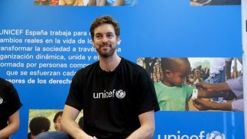 Pau Gasol muestra su lado más humano con Unicef