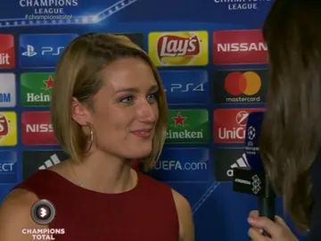 Mireia Belmonte, presente en la goleada del Barcelona al Celtic de Glasgow Mireia Belmonte, presente en la goleada del Barcelona al Celtic de Glasgow