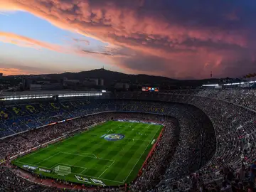 Todo listo en el Camp Nou Todo listo en el Camp Nou
